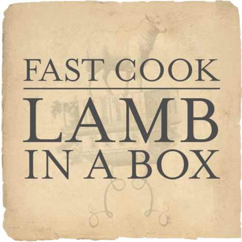 fast cook lamb in a box